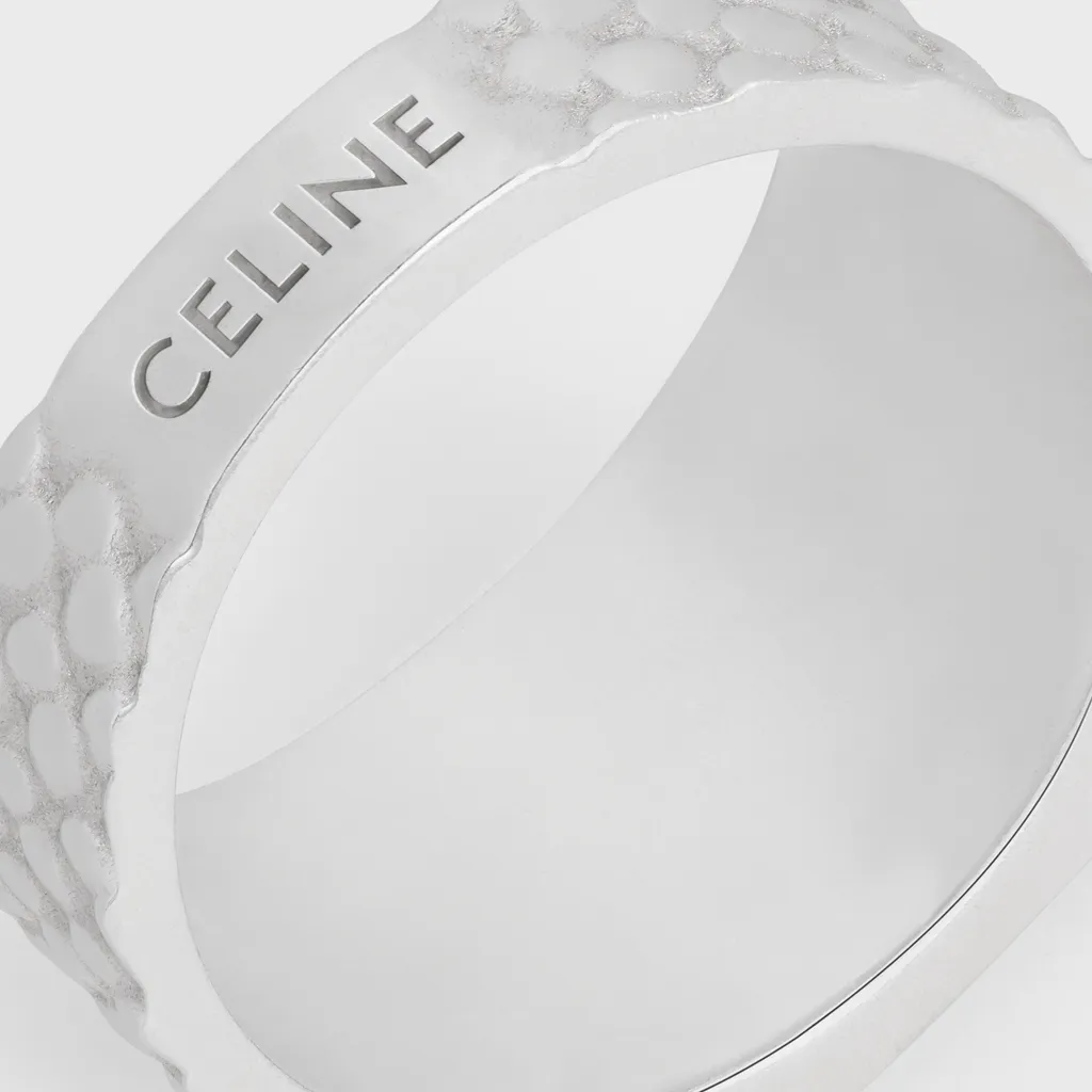 Triomphe Python Signet Ring