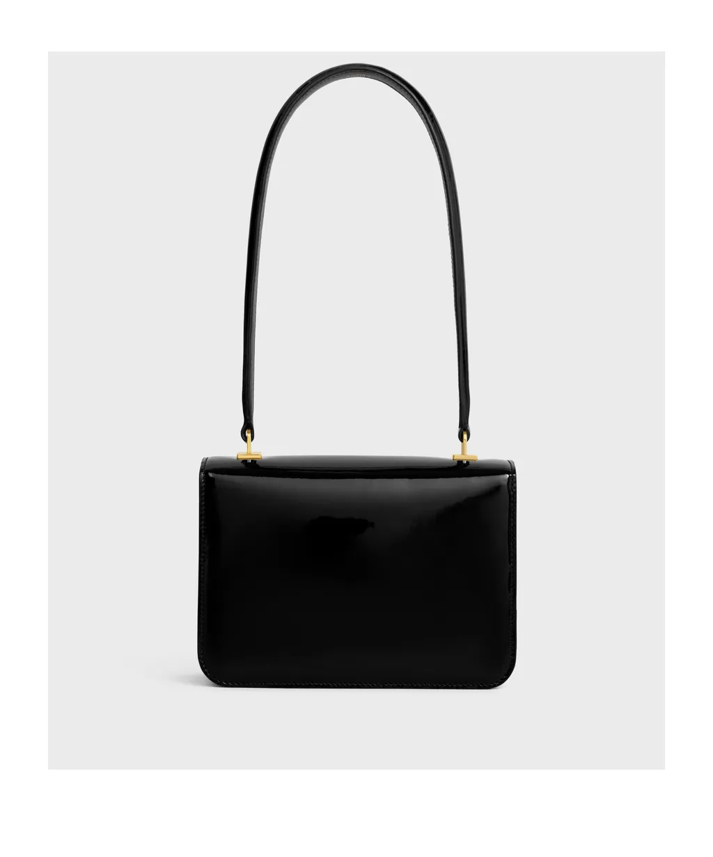 Teen Garance Bag In Vichy Printed Patent Calfskin