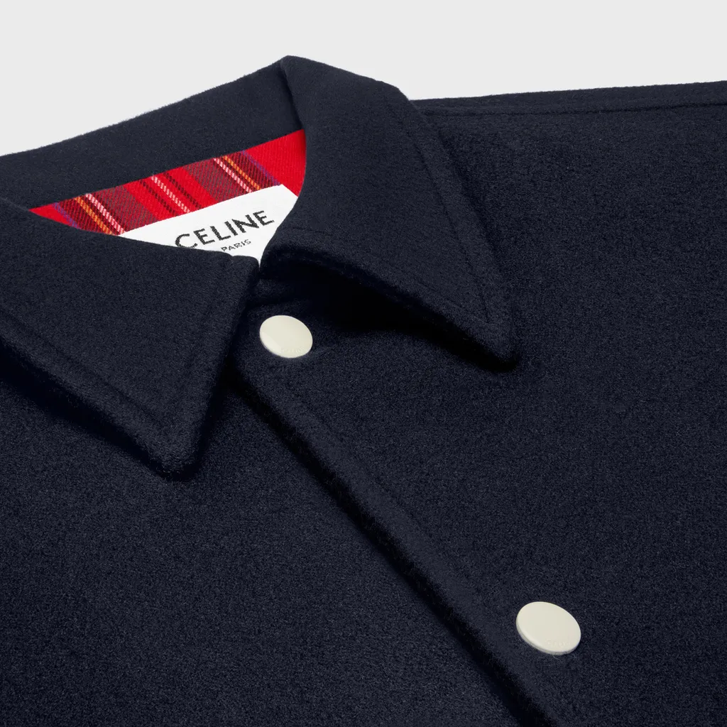Coach Jacket In Double-Face Wool