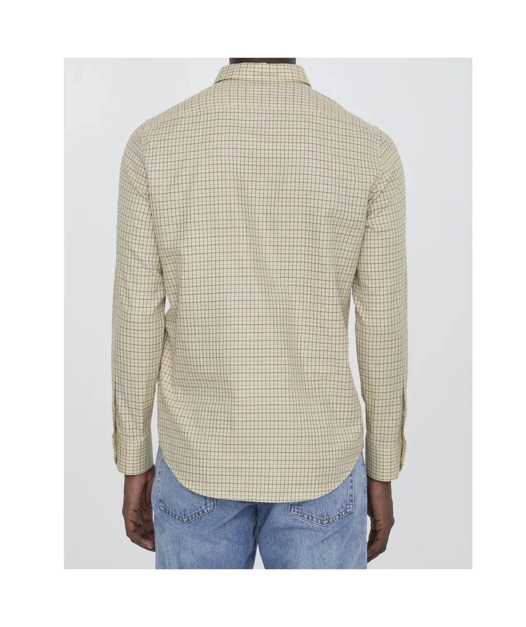 Checked Cotton Shirt