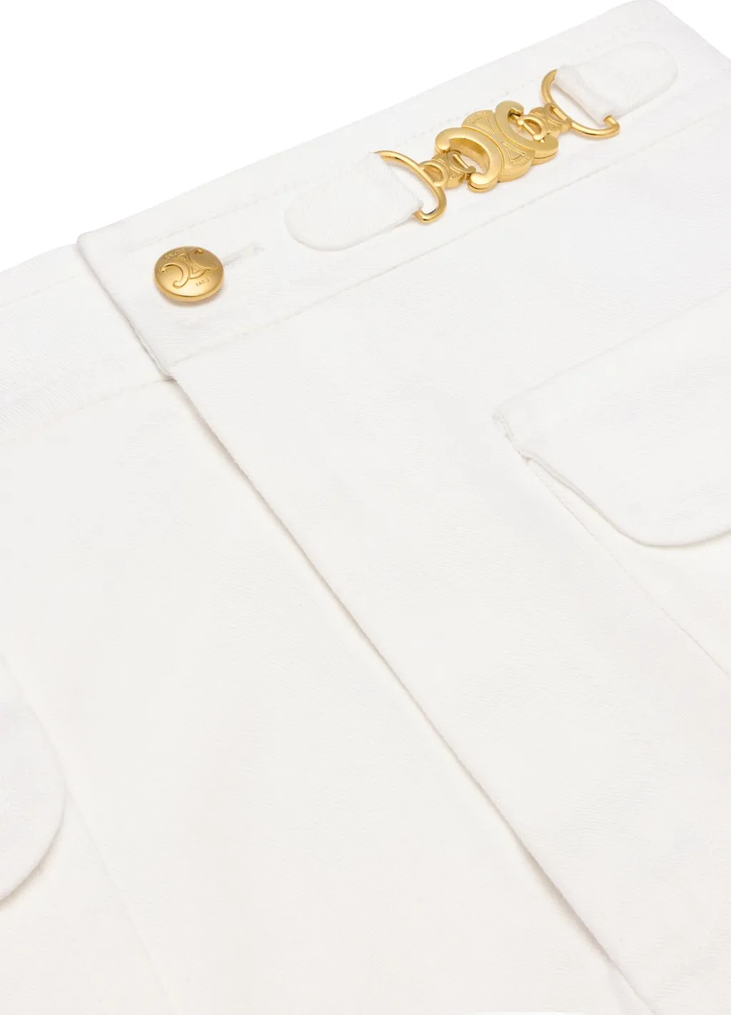 High-Waisted Casual Pants