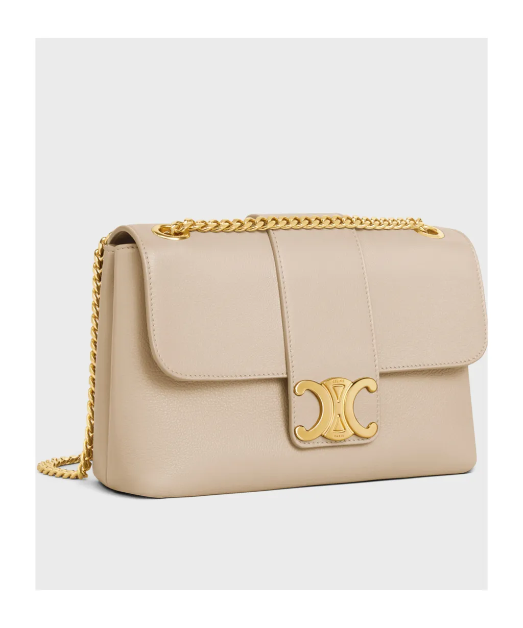 Medium Celine Victoire Bag In Supple Calfskin