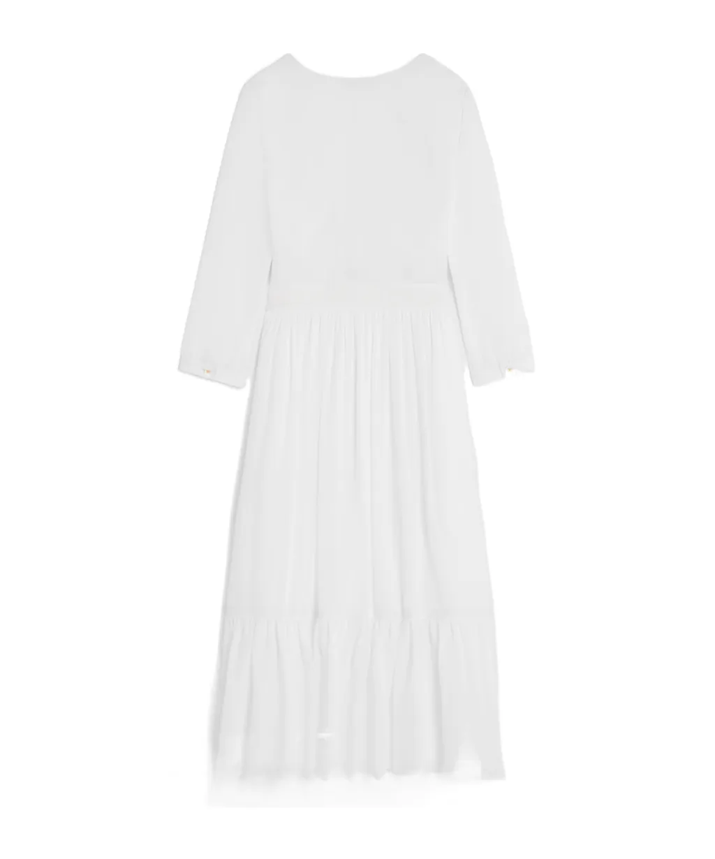 Maxi Dress In Cotton Twill