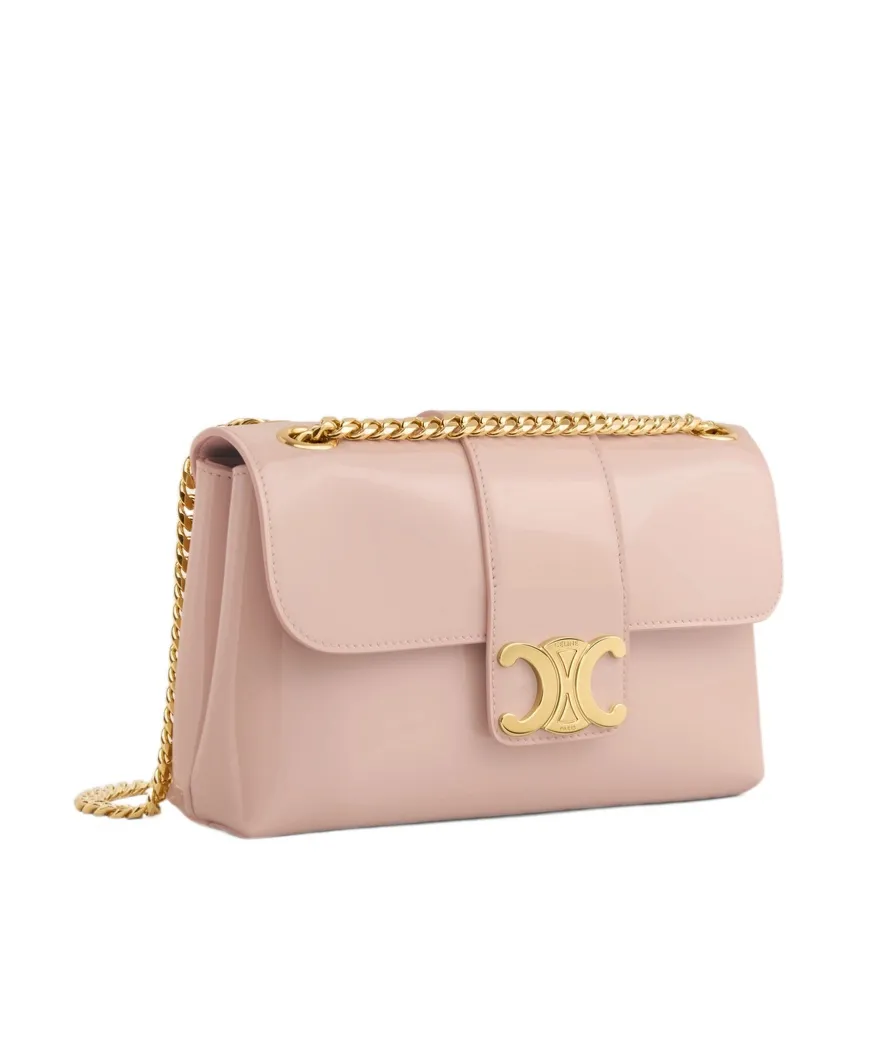 Teen Celine Victoire Bag In Patent Calfskin