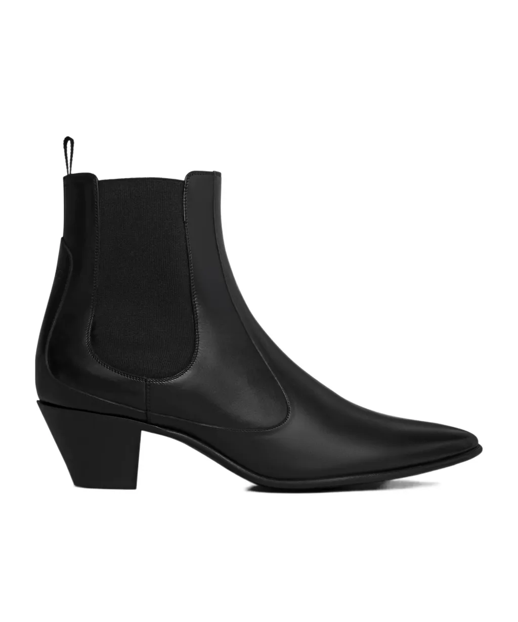 Hector Chelsea Boot In Shiny Calfskin