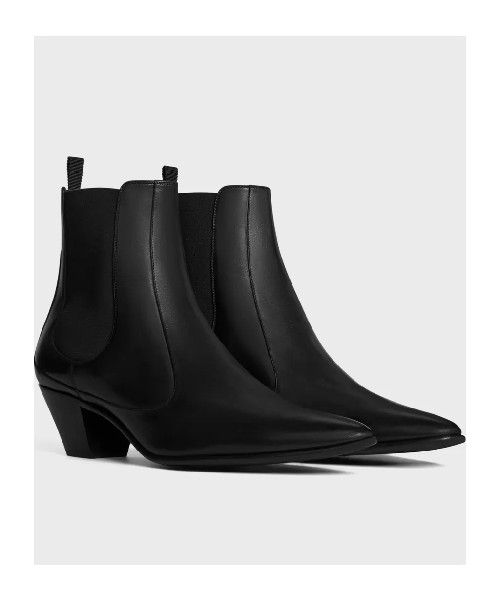 Hector Chelsea Boot In Shiny Calfskin
