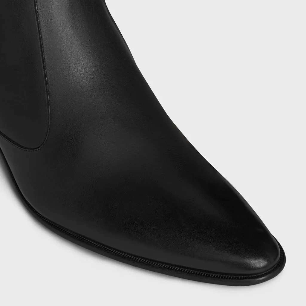 Hector Chelsea Boot In Shiny Calfskin
