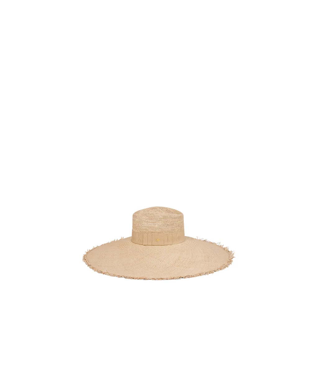 Wide-Brimmed Triomphe Hat