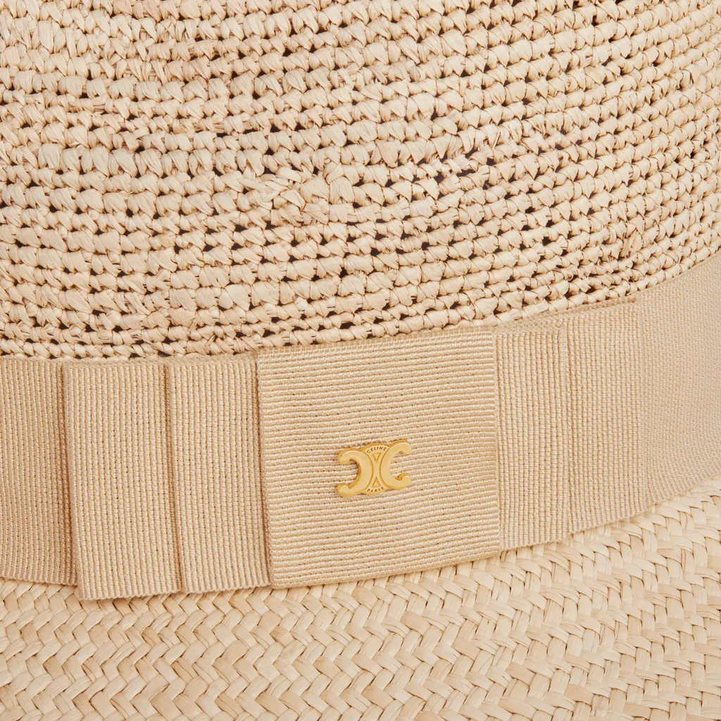Wide-Brimmed Triomphe Hat