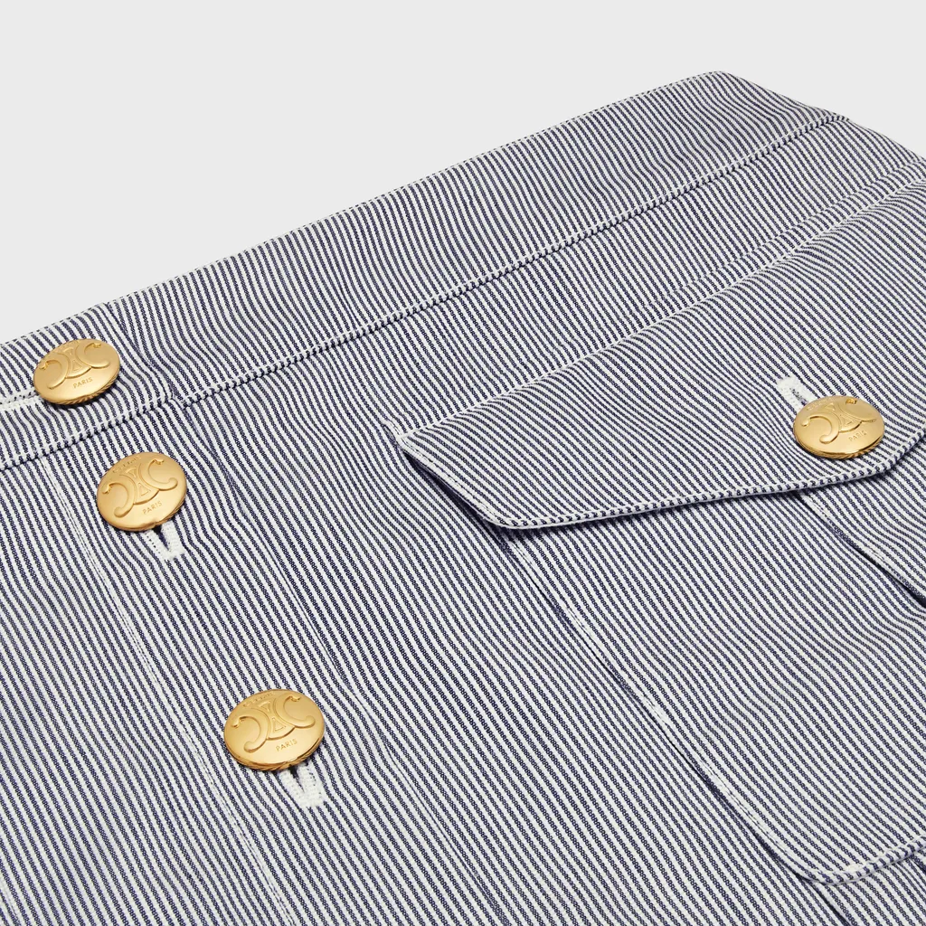Pleated Mini Skirt