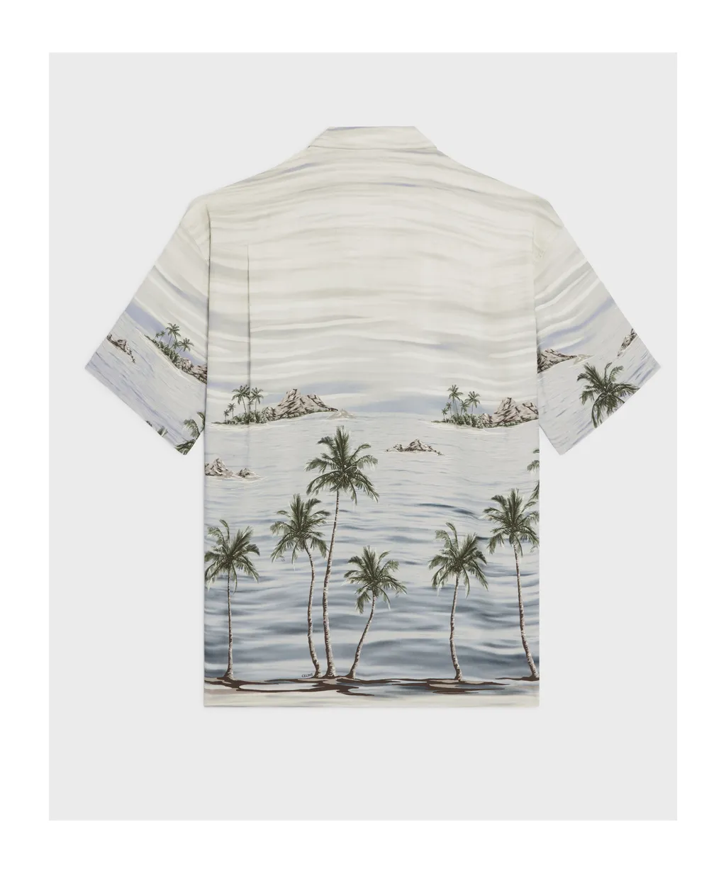 Hawaiian Shirt In Printed Viscose