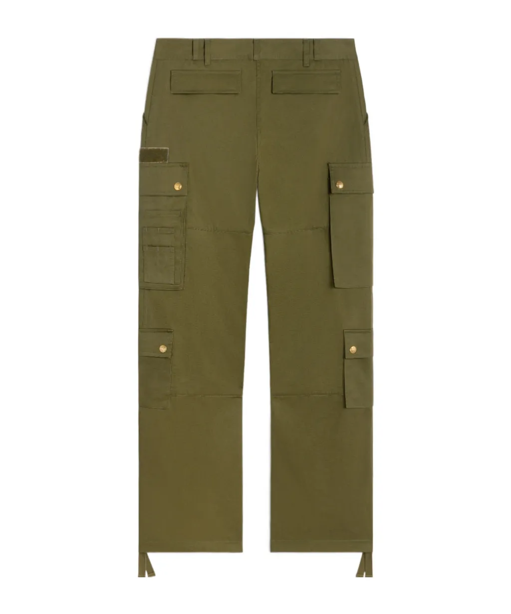 Cargo Pants In Cotton Linen