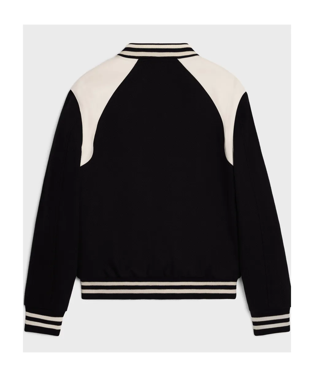 Classic Teddy Jacket In Textured Wool