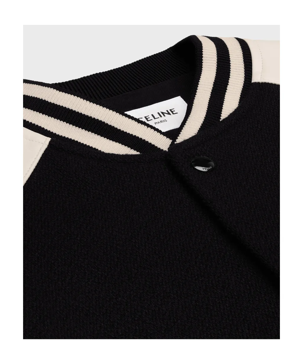 Classic Teddy Jacket In Textured Wool