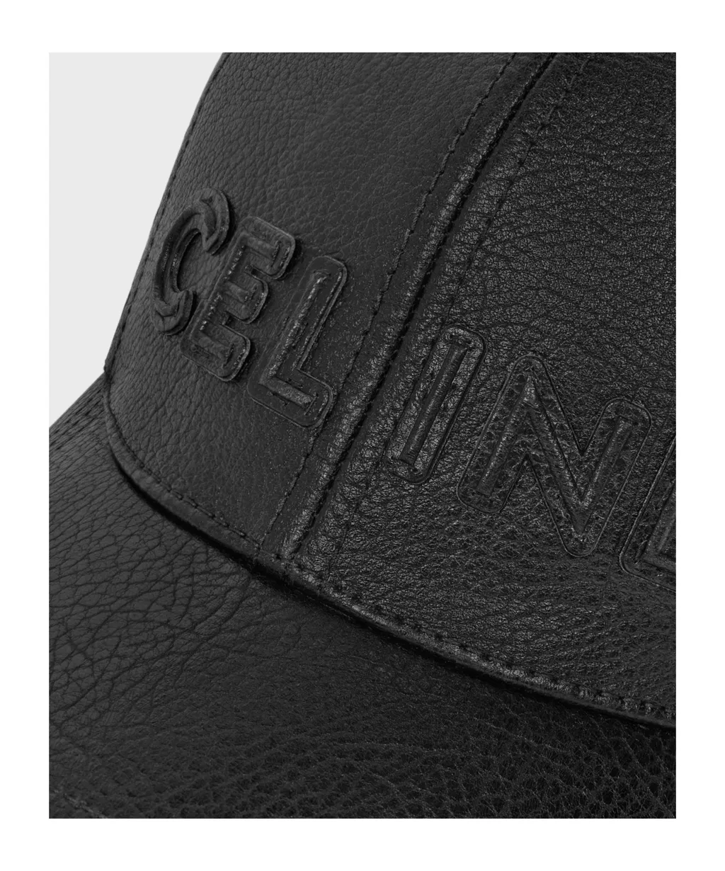 Baseball Cap In Calfskin