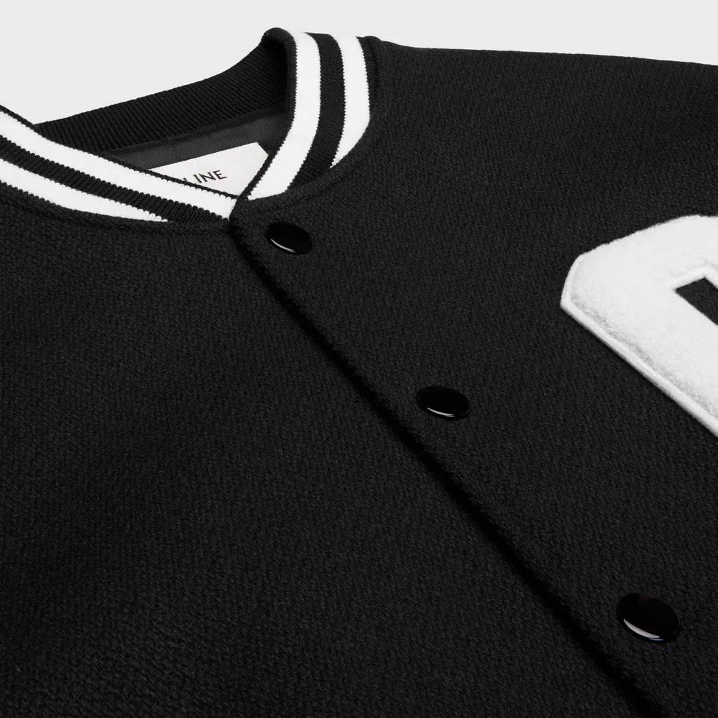Jackson Teddy Jacket In Textured Wool