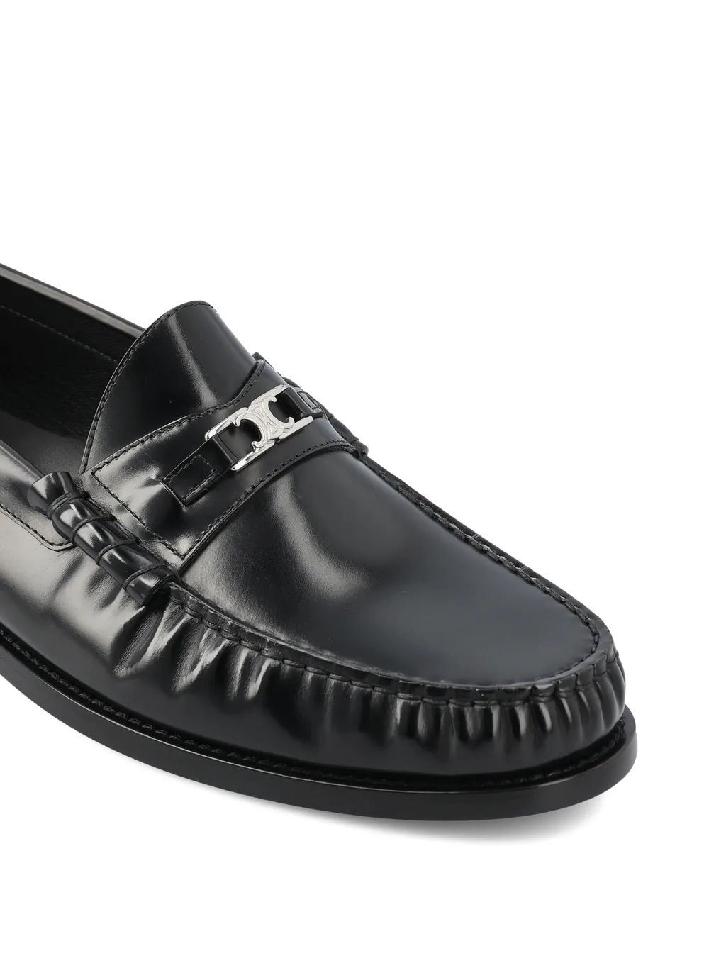 Luco Triomphe Loafer In Polished Bullskin