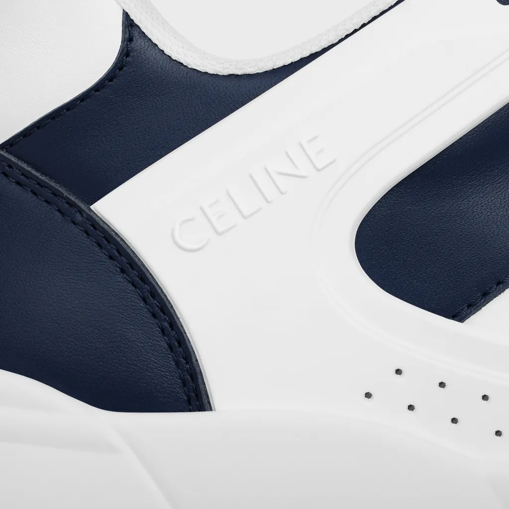 Ct-07 Trainer Low Lace-Up Sneaker In Calfskin