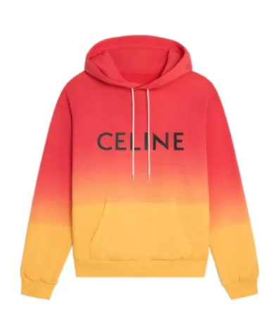 Loose Hoodie In Cotton Fleece
