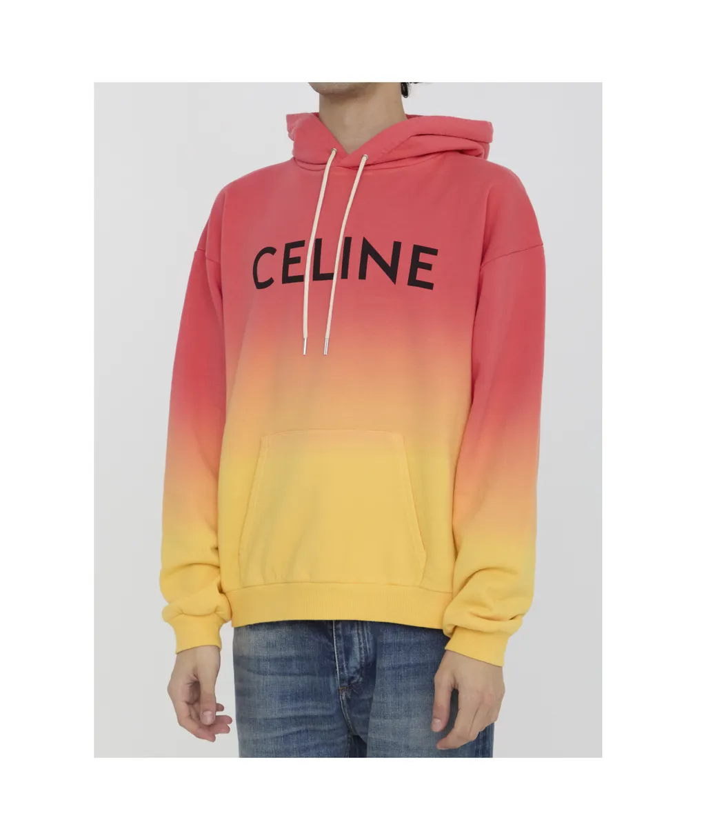 Loose Hoodie In Cotton Fleece