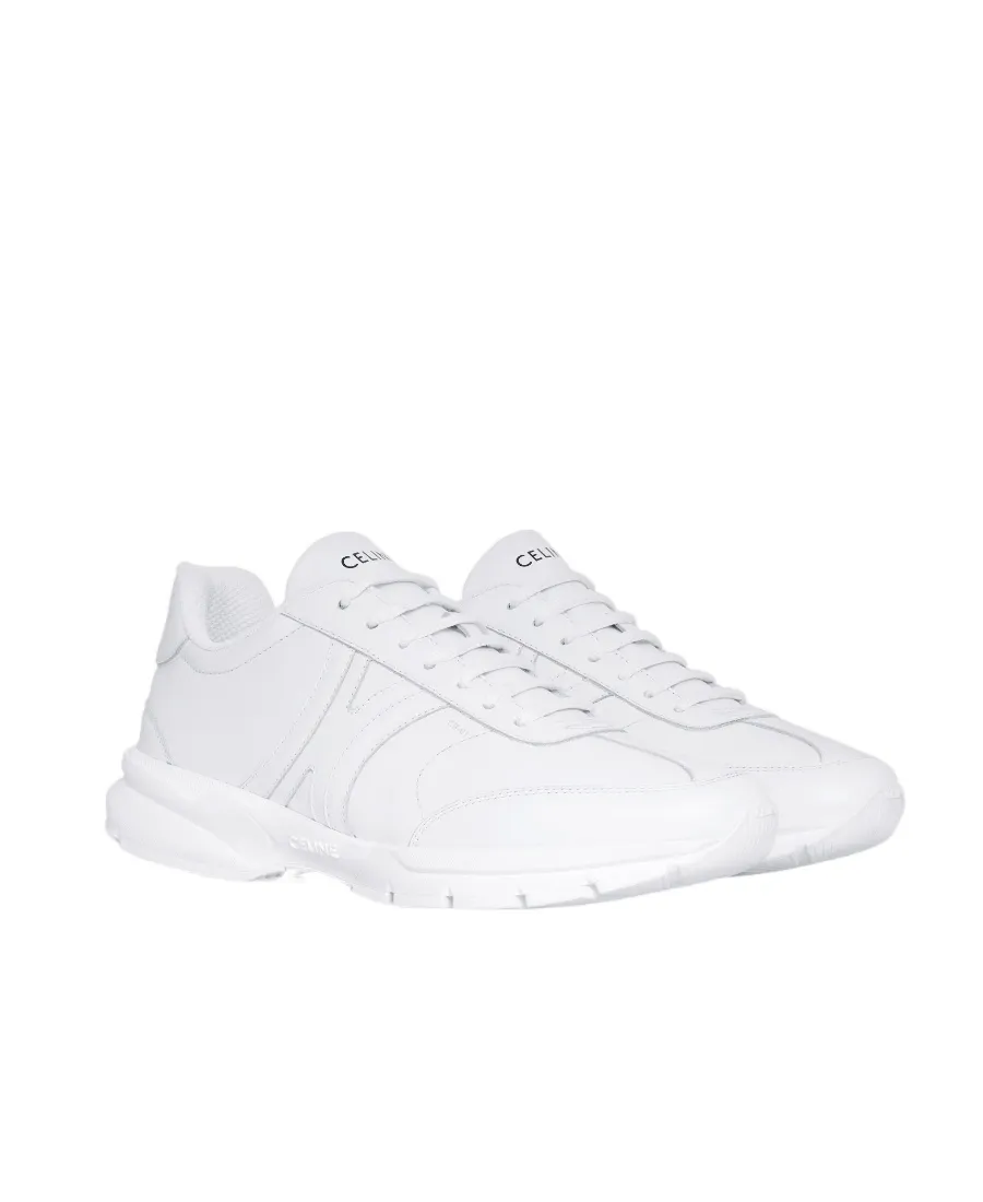 Runner Cr-01 Low Lace-Up Sneaker In Calfskin