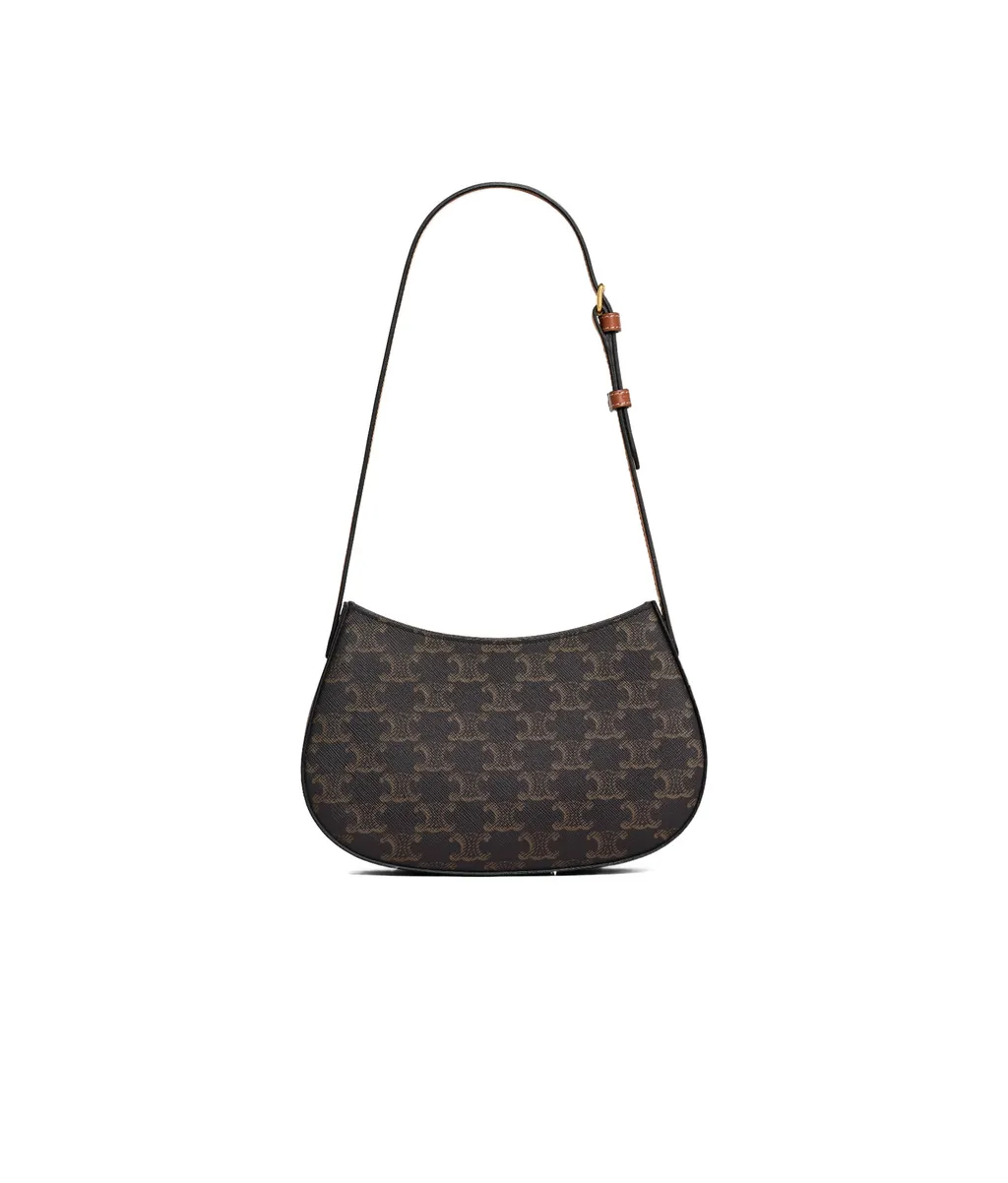 Medium Tilly Bag In Triomphe Canvas And Calfskin
