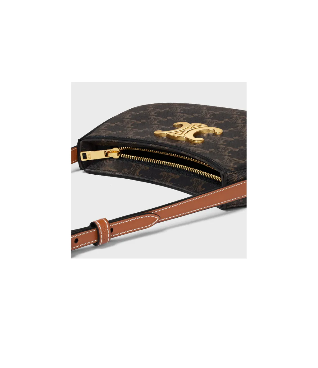 Medium Tilly Bag In Triomphe Canvas And Calfskin