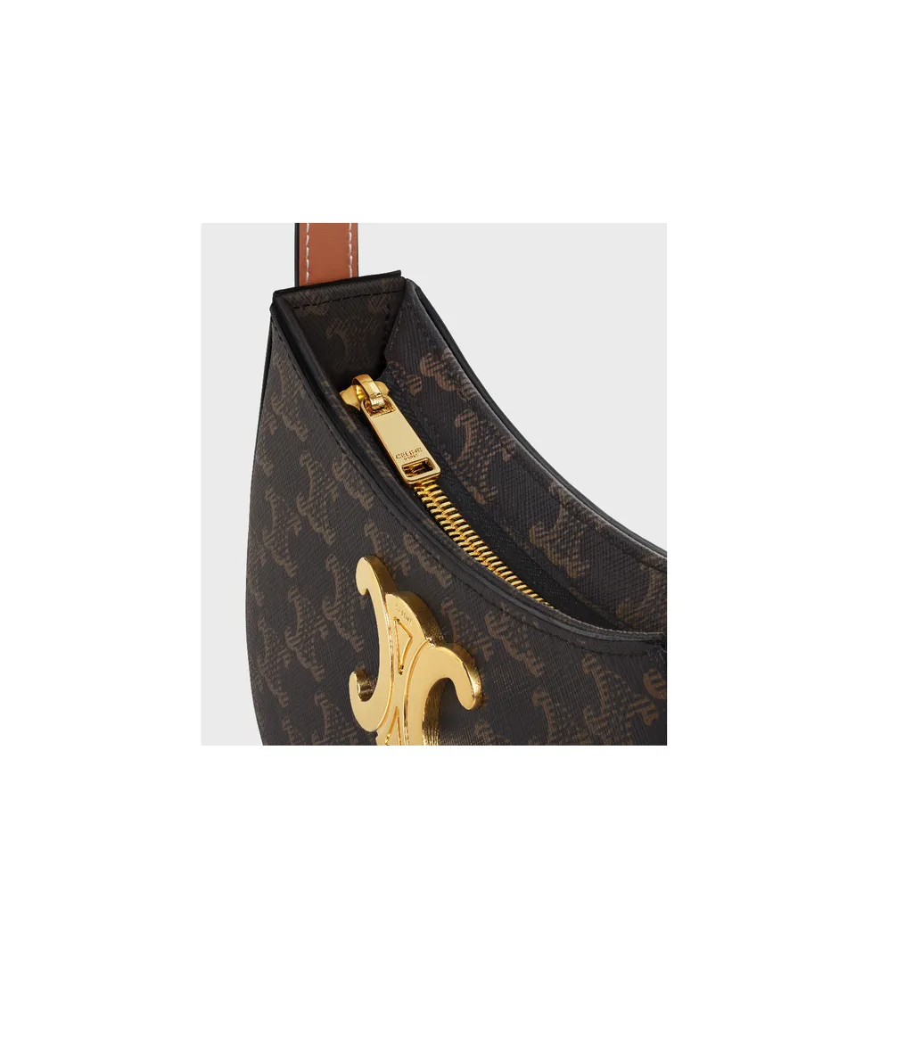 Medium Tilly Bag In Triomphe Canvas And Calfskin