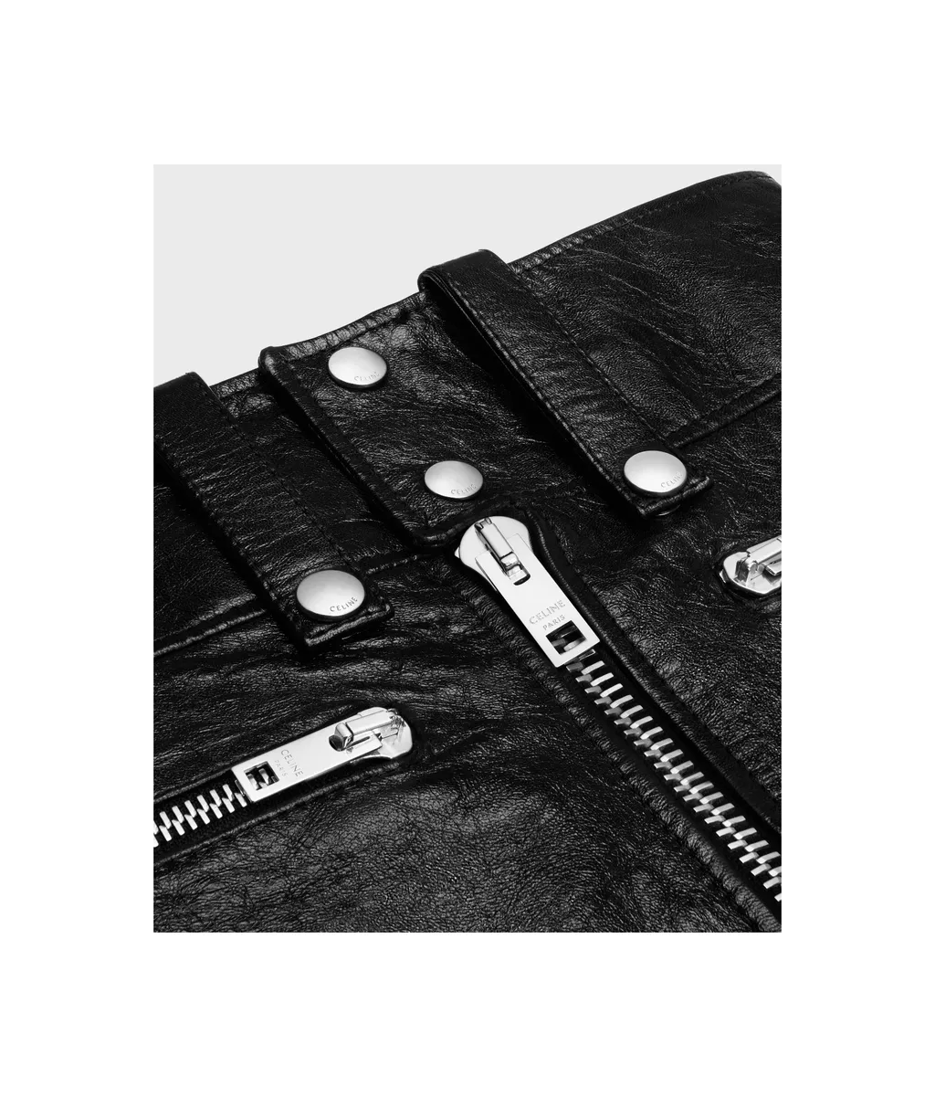 Mini Skirt In Soft Lambskin