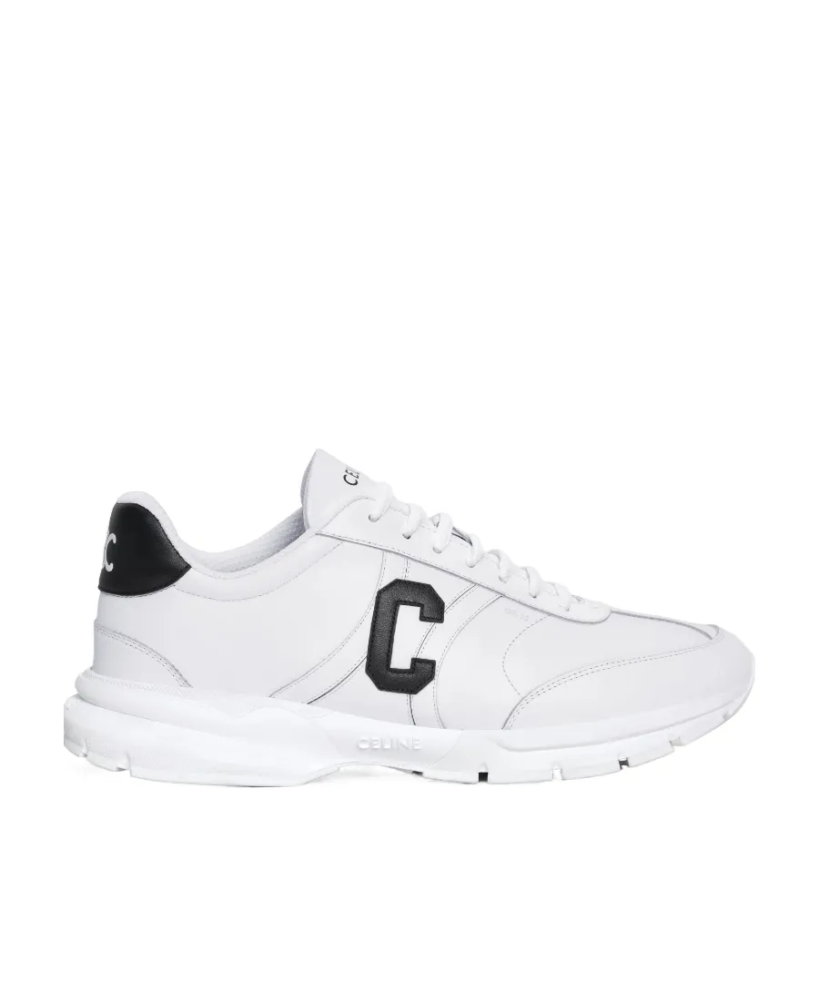 Runner Cr-02 Low Lace-Up Sneaker In Calfskin