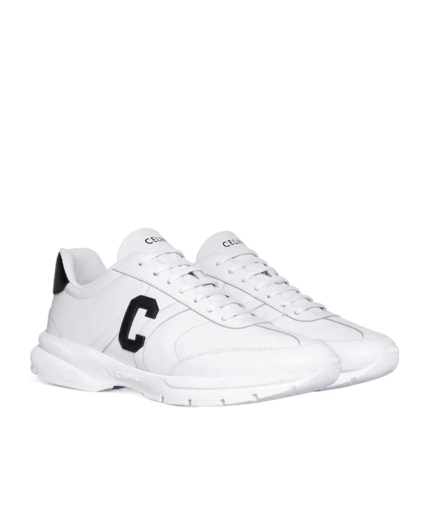 Runner Cr-02 Low Lace-Up Sneaker In Calfskin