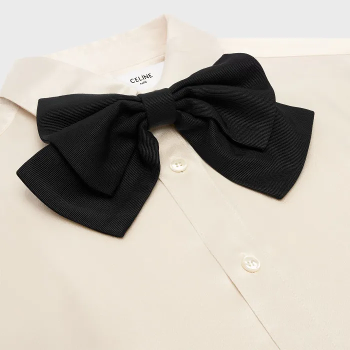 Romy Shirt In Satin Silk