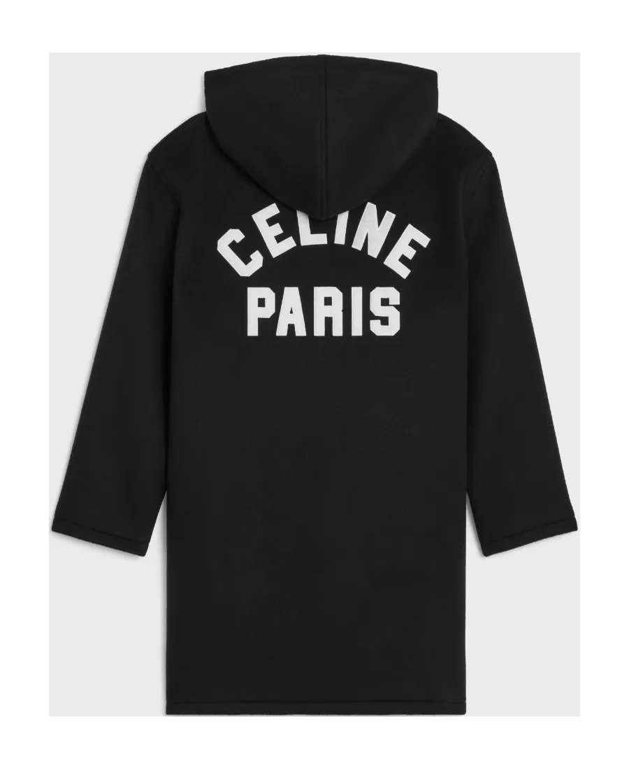 College Parka In Double Face Wool