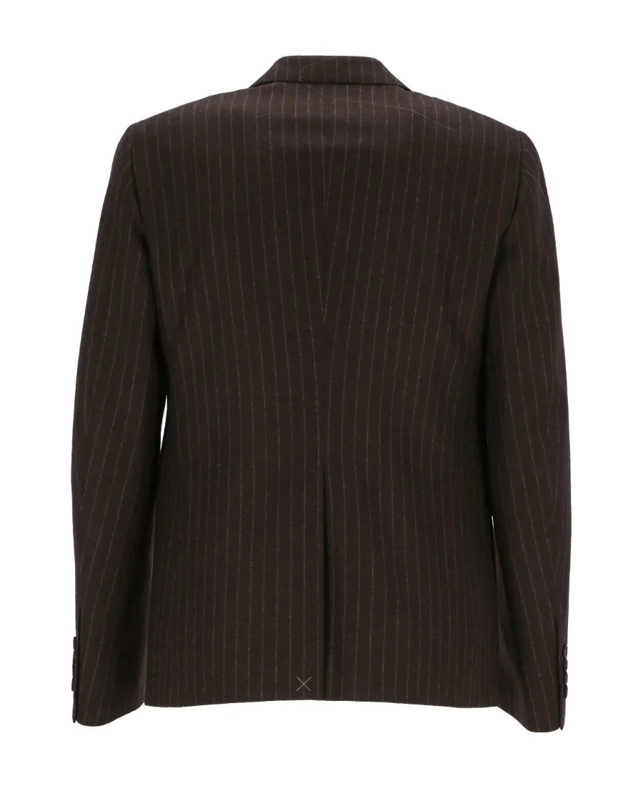 Carnaby Jacket In Striped Flannel