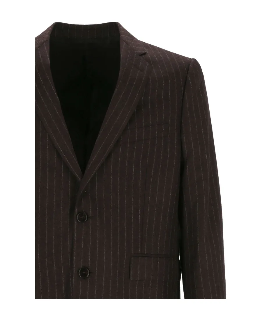 Carnaby Jacket In Striped Flannel