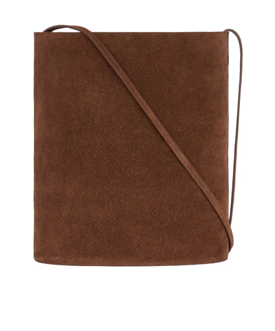 Bucket In Suede Calfskin With Triomphe Embossed