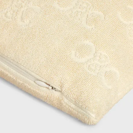 Beach Cushion In Monogram Terry Cotton