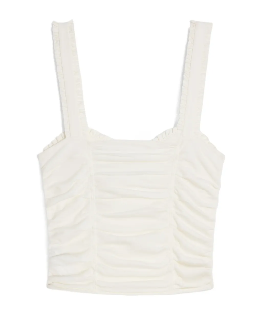 Gathered Crop Top