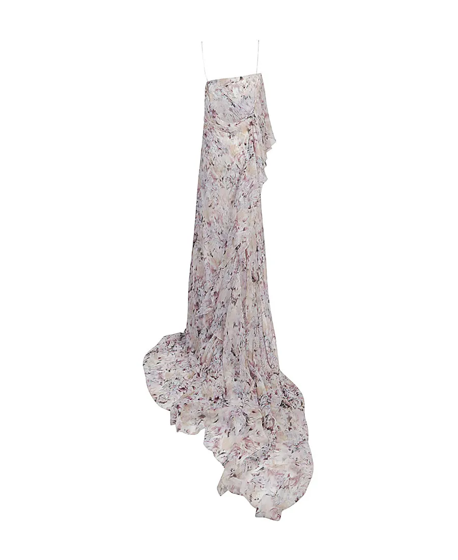 Lingerie Dress In Silk Muslin