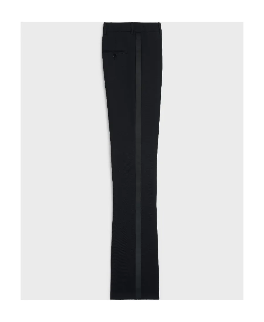 Dylan Tux Pants In Mohair And Silk