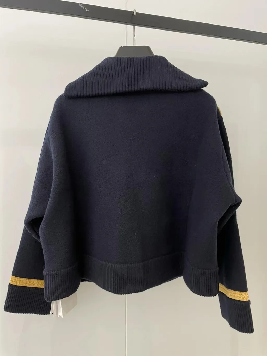 Military Vareuse In Wool
