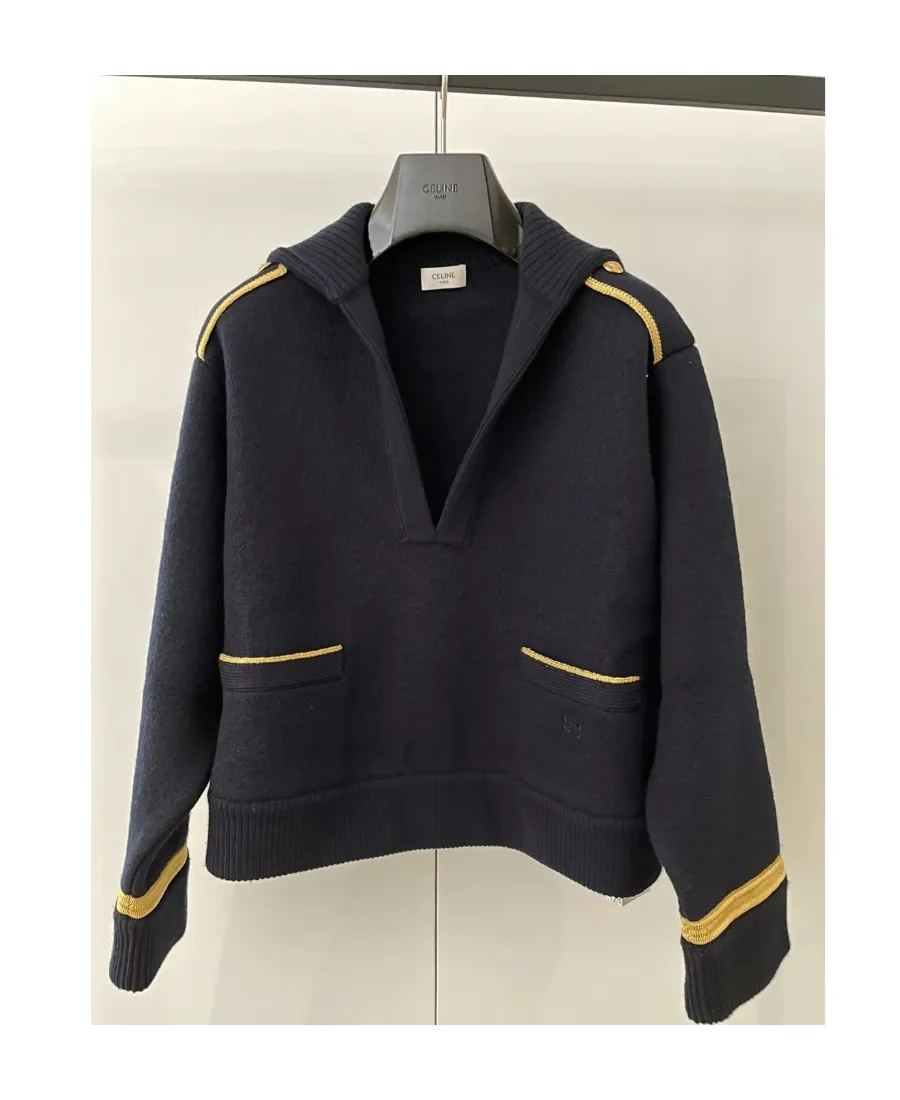 Military Vareuse In Wool