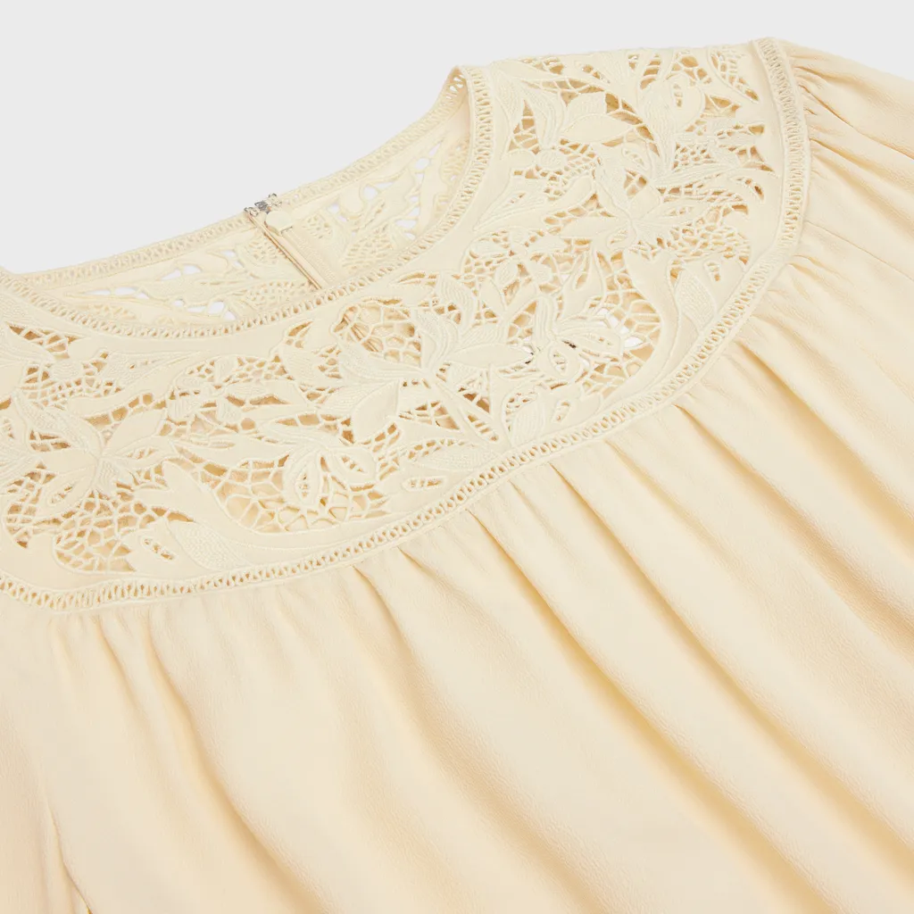 Guipure Blouse