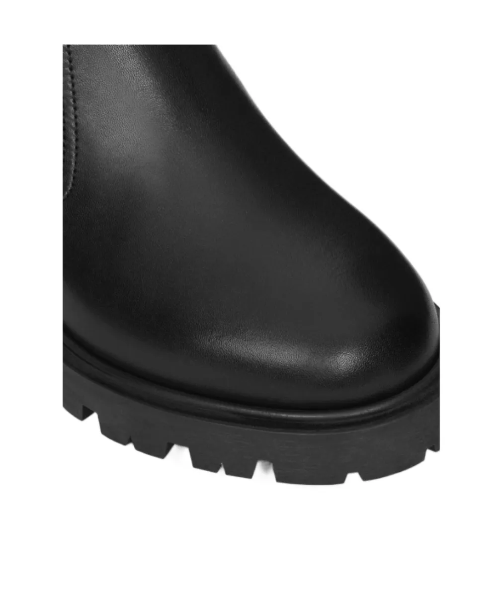 Margaret Double Buckle Zipped Boot