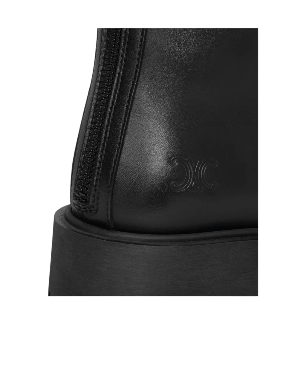 Margaret Double Buckle Zipped Boot