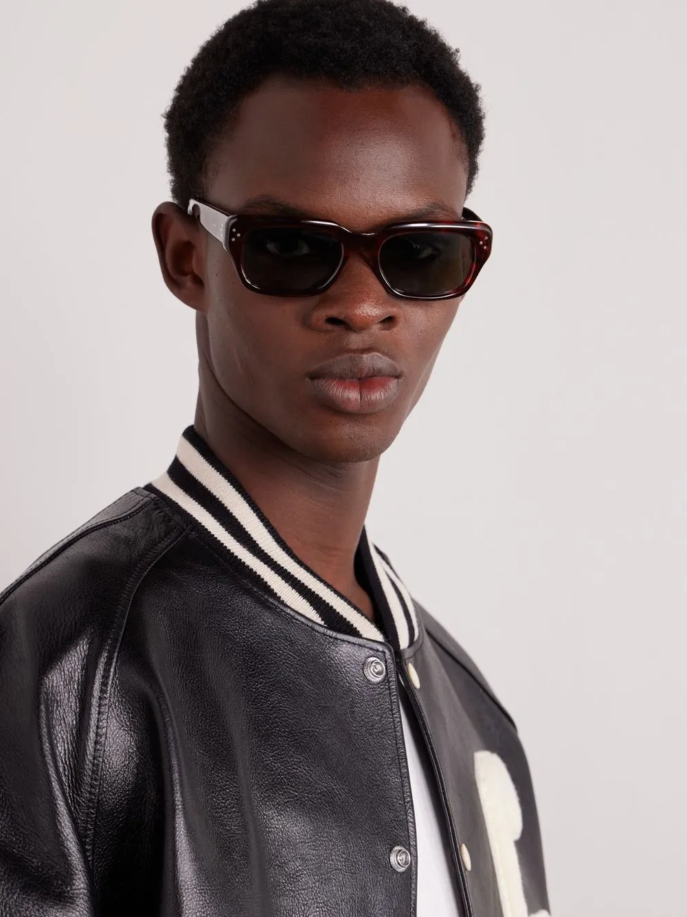 D-Frame Logo Sunglasses