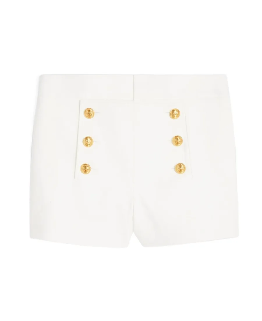 Yachting Mini Shorts In Cotton Twill