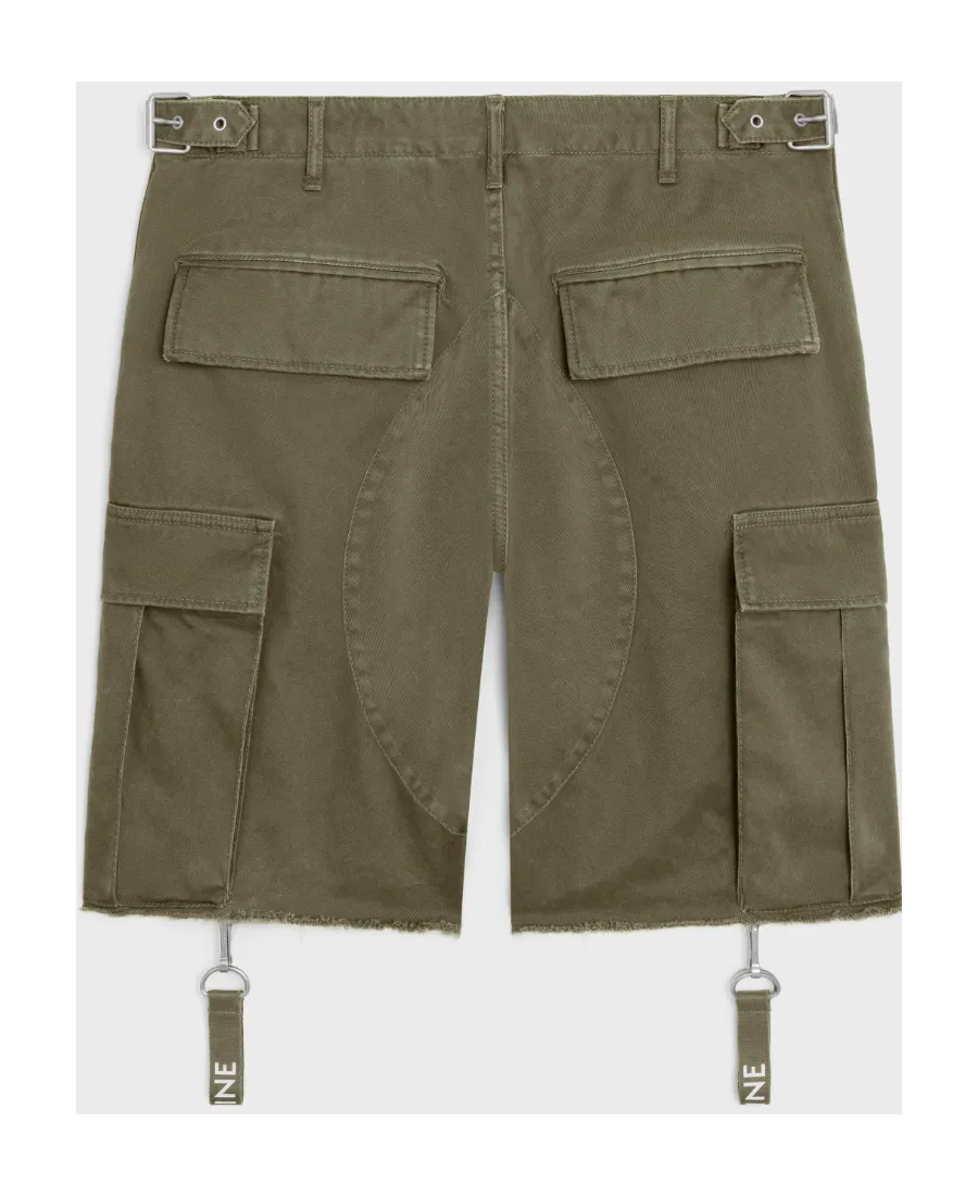 Shorts With Celine Straps In Cotton