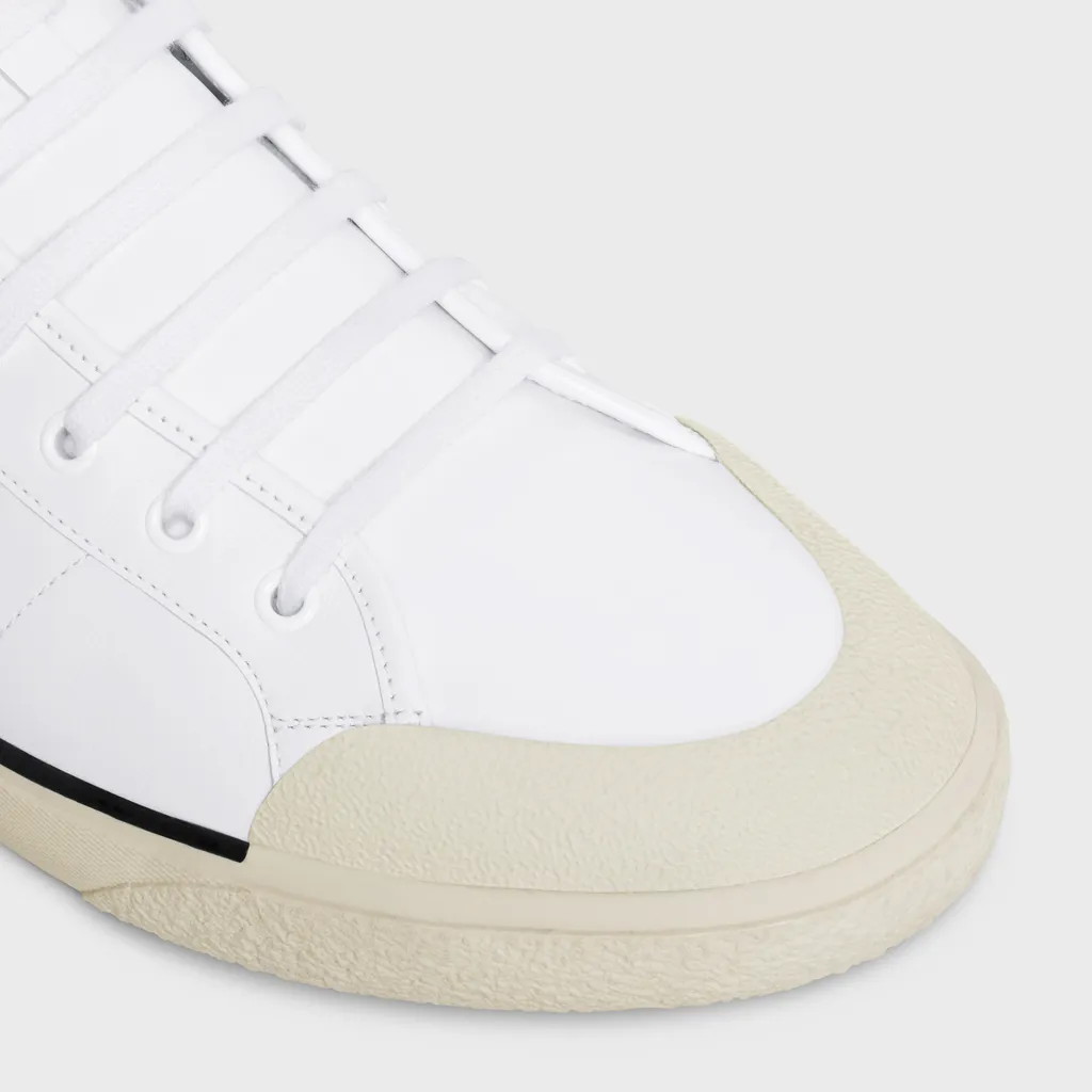 As-02 Mid Low Lace-Up Celine Alan Sneaker In Calfskin