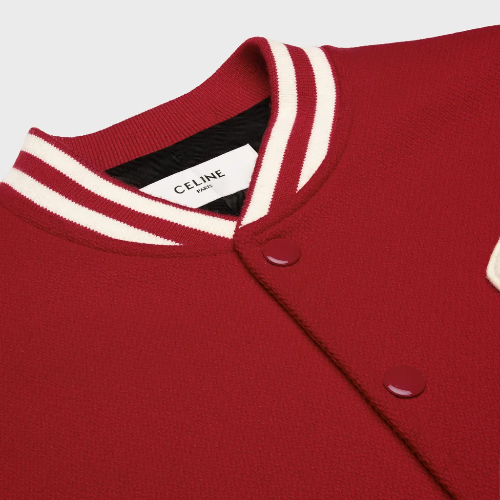 Jackson Teddy Jacket In Textured Wool